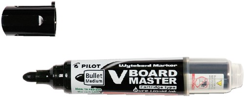 Whiteboard marker Pilot Begreen 2-3mm zwart