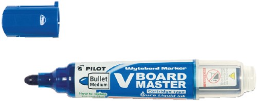 Whiteboard marker Pilot Begreen 2-3mm blauw