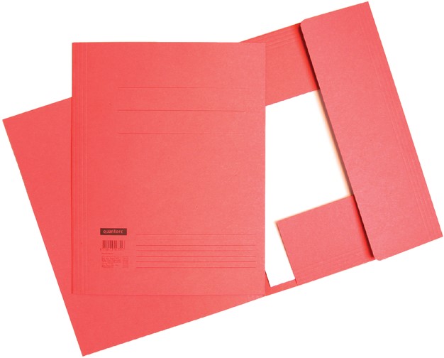 Dossiermap Quantore rood | afname per 10 stuks