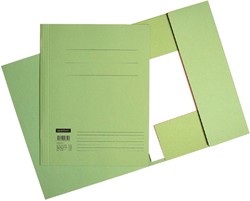 Van toepassing zijn horizon Notitie Dossiermap 3-kleps Quantore folio groen | afname per 10 stuks