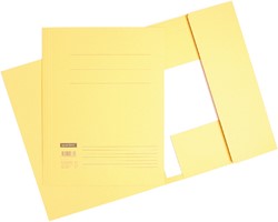 Hervat Stiptheid snijden Dossiermap 3-kleps Quantore folio chamois | afname per 10 stuks