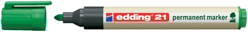 Permanent marker Edding 21 Eco 1.5-3mm groen