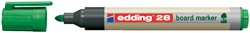 Whiteboard marker edding 28 Ecoline rond 1.5-3mm groen