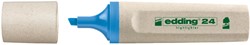 Markeerstift Edding 24 Eco lichtblauw | afname per 10 stuks