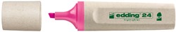 Markeerstift Edding 24 Eco roze | afname per 10 stuks