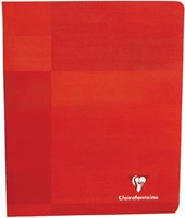 Schrift Clairefontaine 165x210mm lijn 36 vel kaft assorti-1