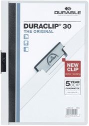 Klemmap Duraclip Durable 2200 A4 3mm wit