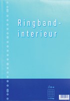 Ringbandpapier A4 23-rings 100 vel 70 grams ruit 5mm