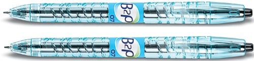 Gelschrijver Pilot B2P Begreen 0.7mm zwart