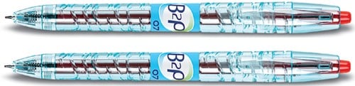 Gelschrijver Pilot B2P Begreen 0.7mm rood