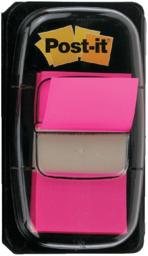 Indextabs 3M Post-it 680-21 felroze 50 stuks-2