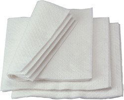 Servet PrimeSource 1-laags 33x33cm wit 500 stuks