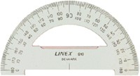Gradenboog Linex 910 diameter 100 mm 180 graden transparant