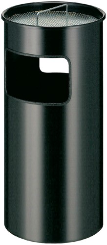 As-papierbak 50 liter incl. doofzand zwart