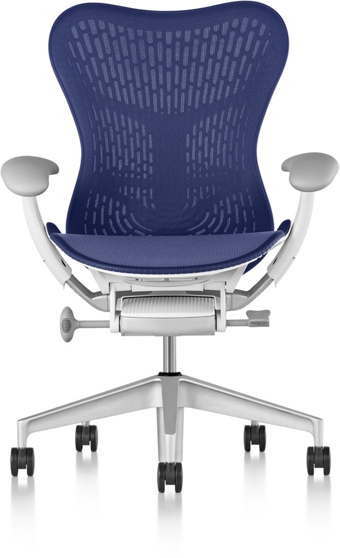Bureaustoel Herman Miller Mirra 2 rug en zitting grafiet