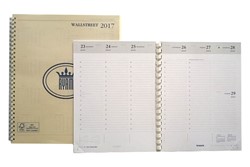 Agenda jaarinhoud gebonden of spiraal