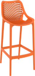 Barkruk Air 75 oranje 4 poots