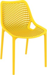 Bijzetstoel Air geel 4 poots open design