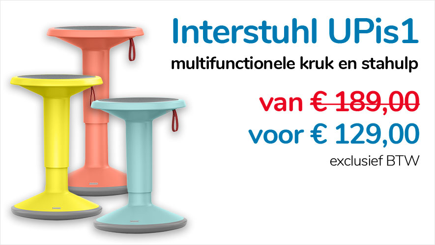 Actie Interstuhl UPis1 krukken!
