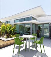 Bijzetstoel Air taupe 4 poots open design-3