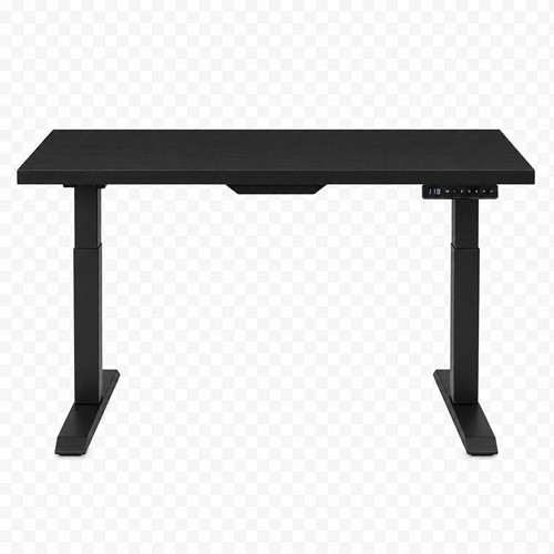 Zit-sta bureau Huislijn elektrisch 120x80cm blad fenix zwart frame zwart-3
