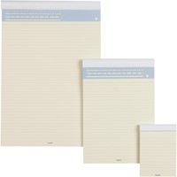 Schrijfblok Brepols A4 lijn 50 vel 80 grams ivoorkleurig papier