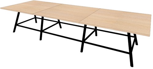 Showroom model Bridge vergadertafel 360 x 120 x 75(h)cm