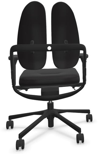 Bureaustoel Nowy Styl Duoback basic XB47 zwart