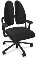 Bureaustoel Nowy Styl Duoback basic XB47 zwart-2