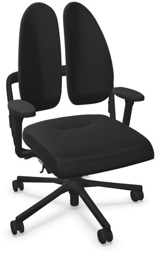 Bureaustoel Nowy Styl Duoback basic XB47 zwart-2