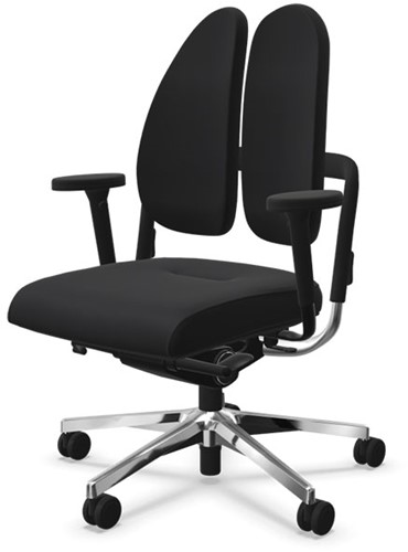 Bureaustoel Nowy Styl Duoback Classic Premium zwart 4
