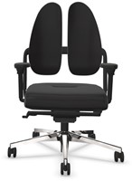 Bureaustoel Nowy Styl Duoback Classic Premium zwart