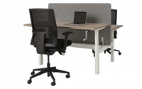 Bureaustoel Orange Office 1332 rug en zitting zwart 1