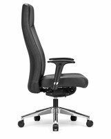 Bureaustoel Rovo 5910A rug en zitting zwart-3