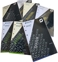 Agenda calendarium 2027 Succes Senior 9,5x15cm 1 dag per pagina 4-talig wit in cellofaan XSQ1.27-2