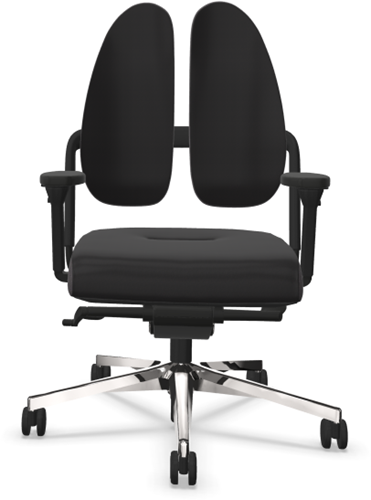 Bureaustoel Nowy Styl Duoback Classic Premium zwart