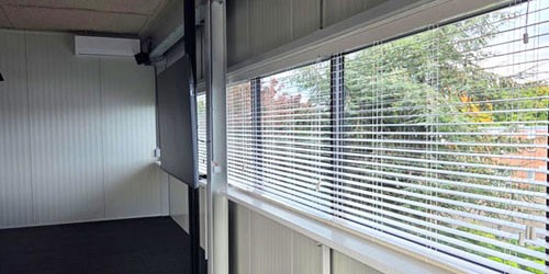 Raambekleding en vloerbedekking bij Camfil