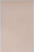 Millimeterblok Gallery A4 21x29,7cm blok van 50 vel - liniatuur rood-2