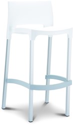 Barkruk Gio 5451 zithoogte 75cm wit