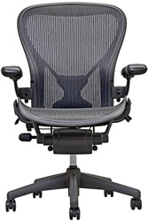 Bureaustoel Herman Miller Aeron rug en zitting antraciet