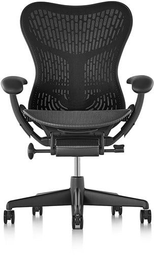Bureaustoel Herman Miller Mirra rug en zitting grafiet