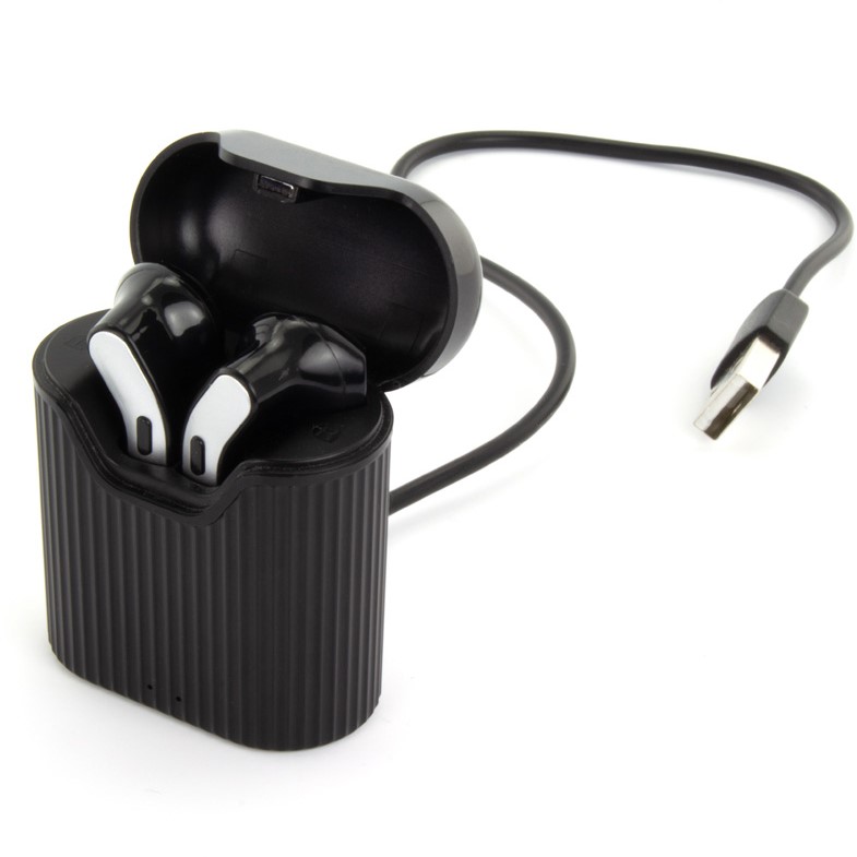 Gelijkenis Luidspreker Visser Oortelefoon Kangaro in-ear draadloos zwart. Bluetooth-versie: V5.0.