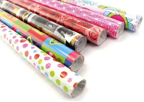 Cadeaupapier Kangaro 200x70cm budget assorti-2