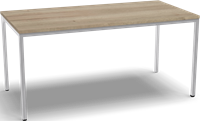 Kantinetafel 4-all 160x80 cm frame wit blad halifax naturel
