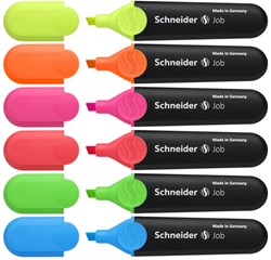Markeerstift Schneider Job 6-delig assorti