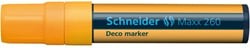 Krijtstift Schneider Maxx 260 5-15mm fluor oranje