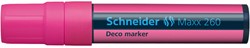 Krijtstift Schneider Maxx 260 5-15mm fluor roze
