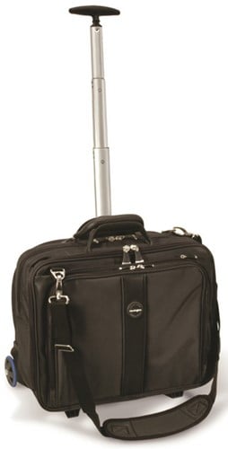 Laptop trolley kensington Contour 17 inch zwart