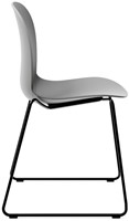Vergaderstoel RBM Noor 6060 sledeframe kuip clay-2