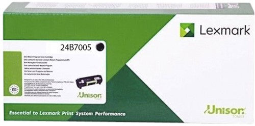 Toner Lexmark 24B7005 zwart